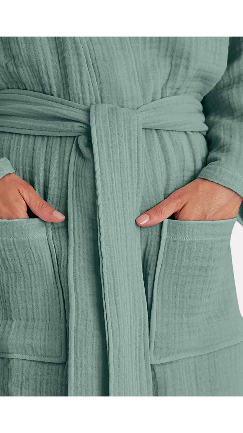 4 Layer Muslin Robe