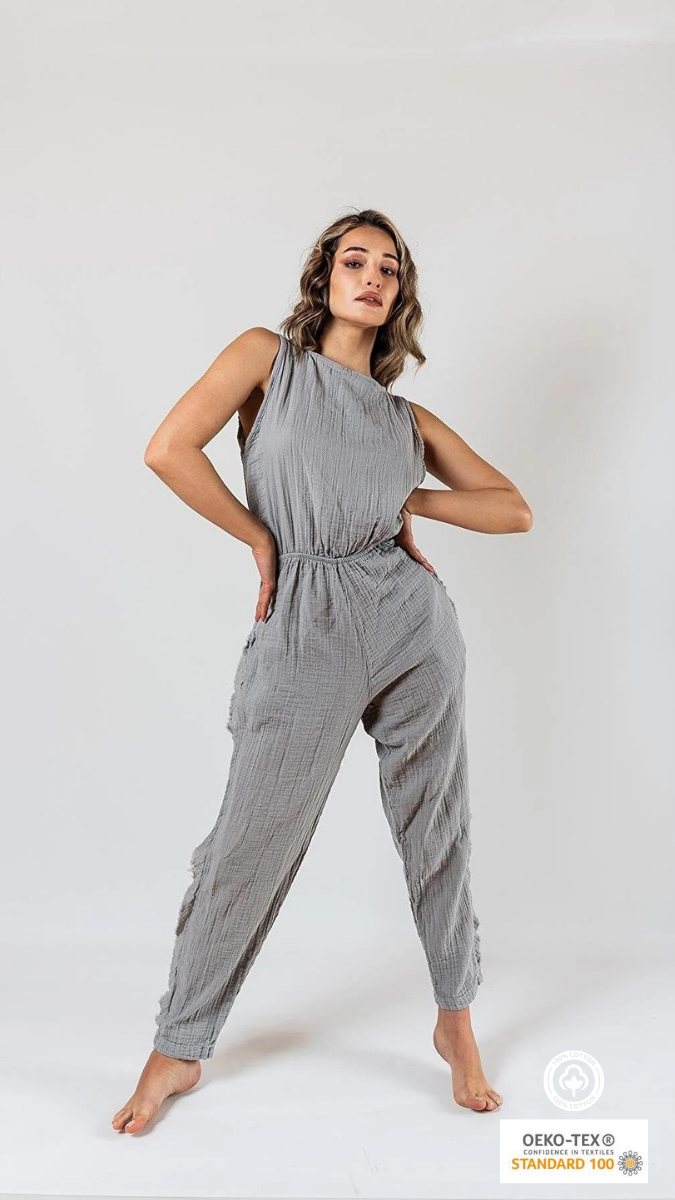 Elegant Muse Backless Jumpsuit