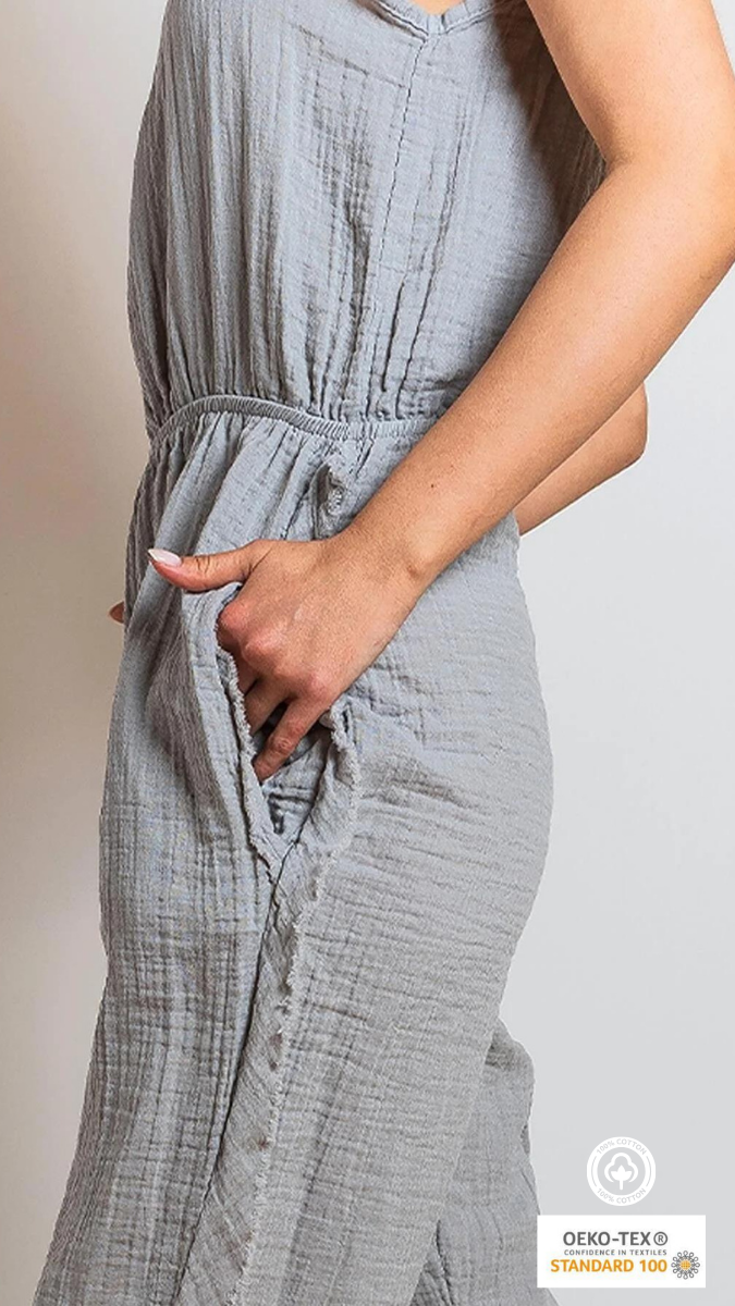 Elegant Muse Backless Jumpsuit