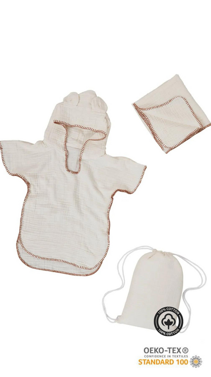 Deluxe Baby Comfort Set: Blanket, Poncho, and Multi-Purpose Bag